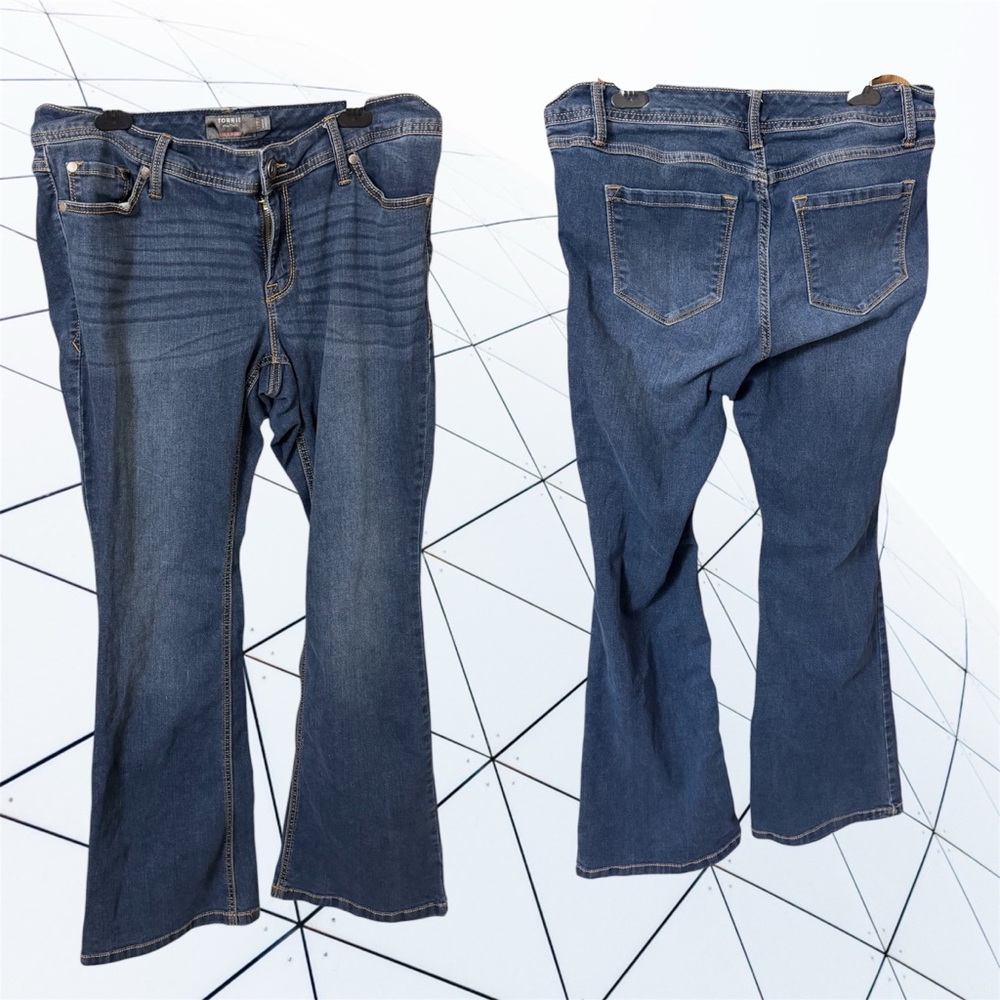 torrid Blue Bootcut Jeans